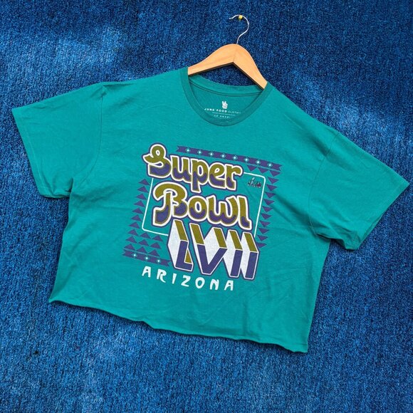 Super Bowl LVII Arizona NFL Battle in the Desert Crop Tee L - Picture 3 of 4